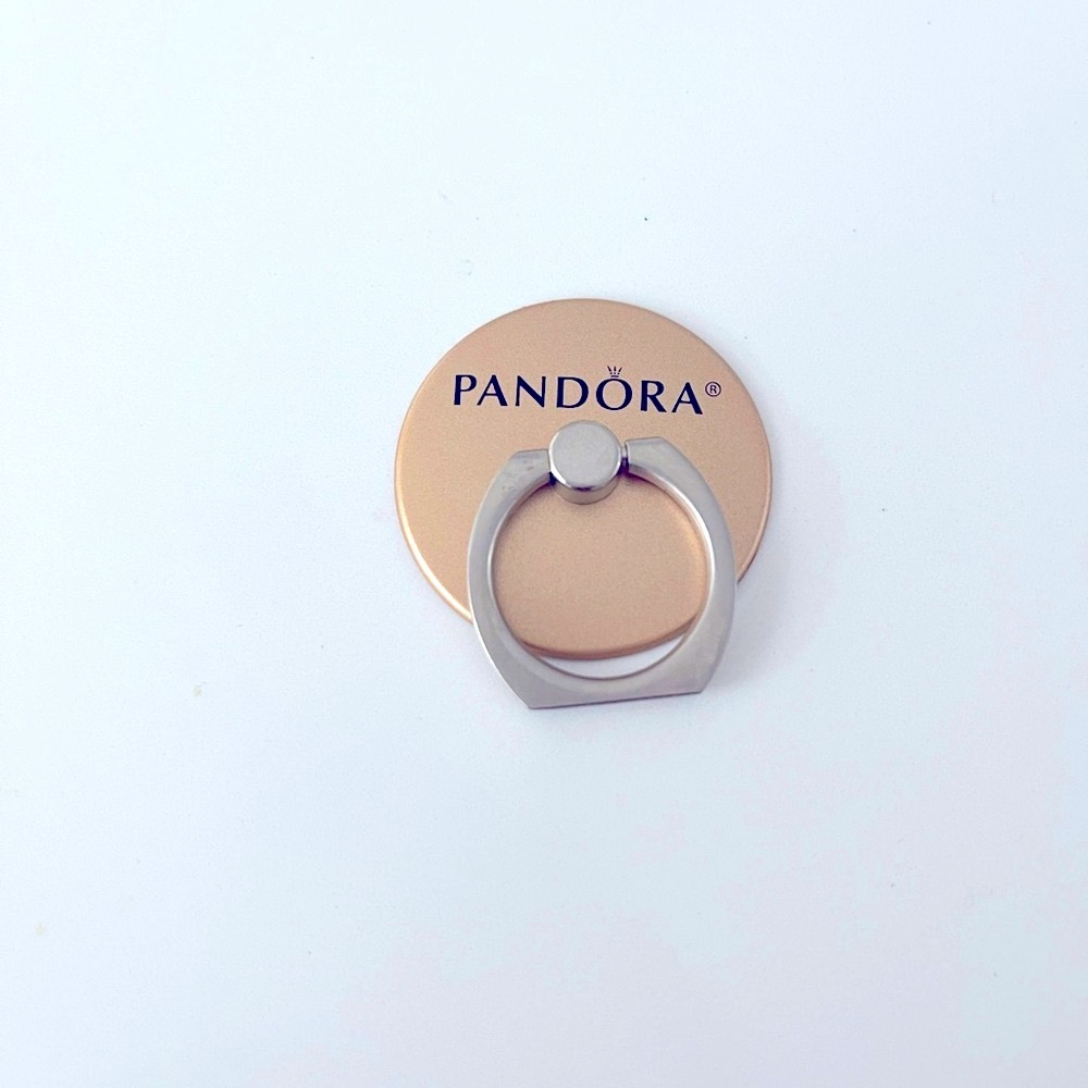 Pandora cellphone holder limited edition & 4 hand free phone stickers.